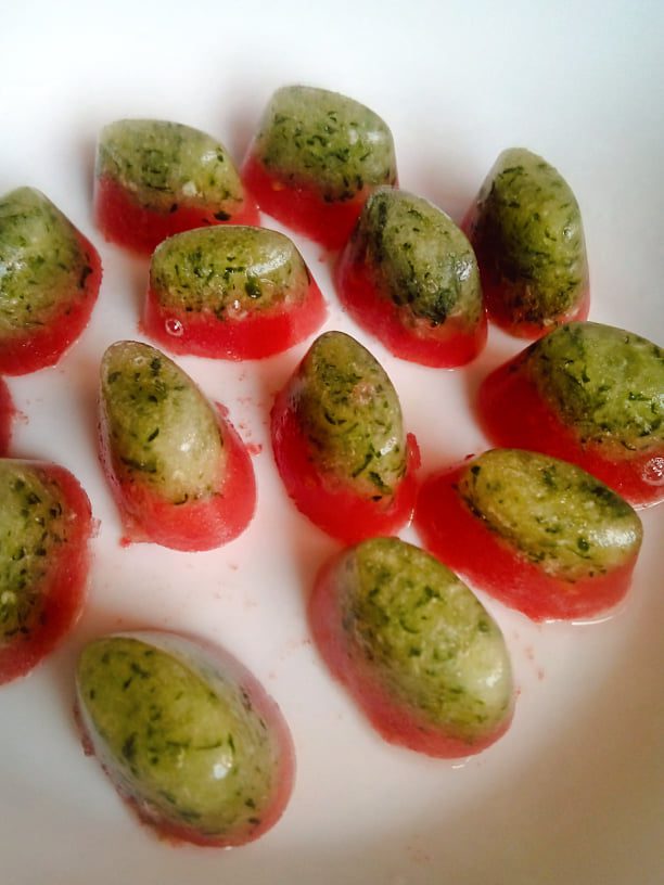 Cucumber and Tomato Ice Cubes Benefits